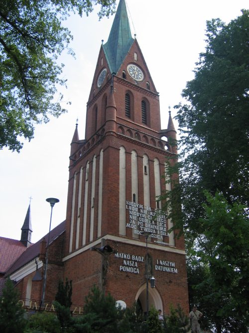 El santuario de Nuestra Señora en Gietrzwald.