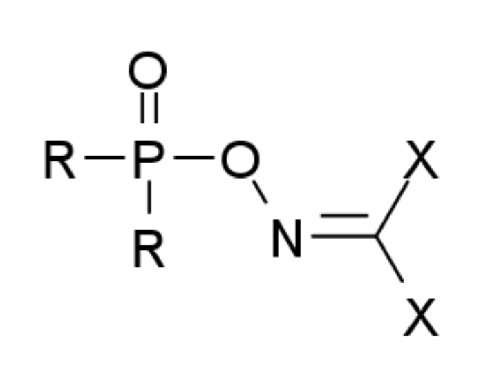 Formulas del compuesto Novichok.