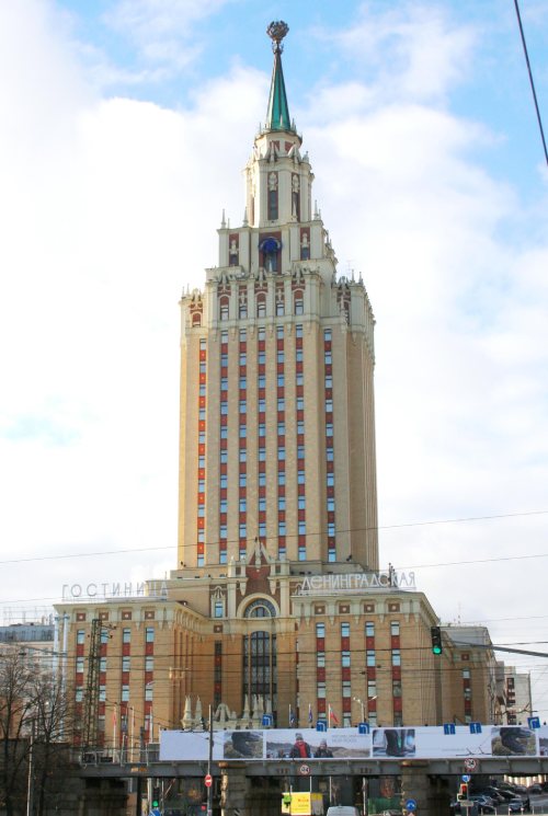 Hotel Leningrado, un ícono en la arquitectura soviética.