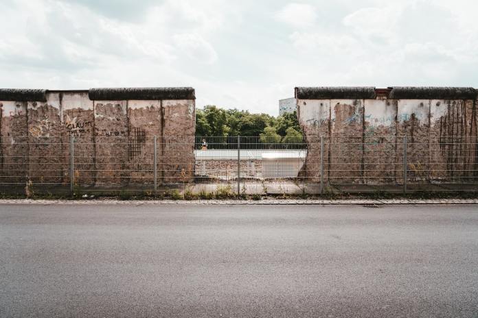 El Muro de Berlín.