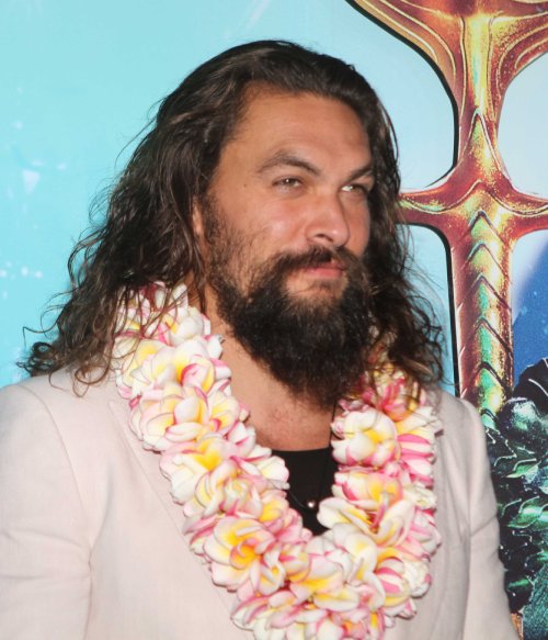 Estilos de barba con cabello largo: Jason Momoa