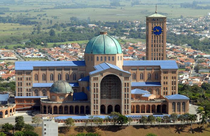 Basílica del Santuario Nacional de Nuestra Señora de Aparecida.