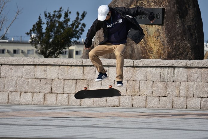 Skate como deporte individual.