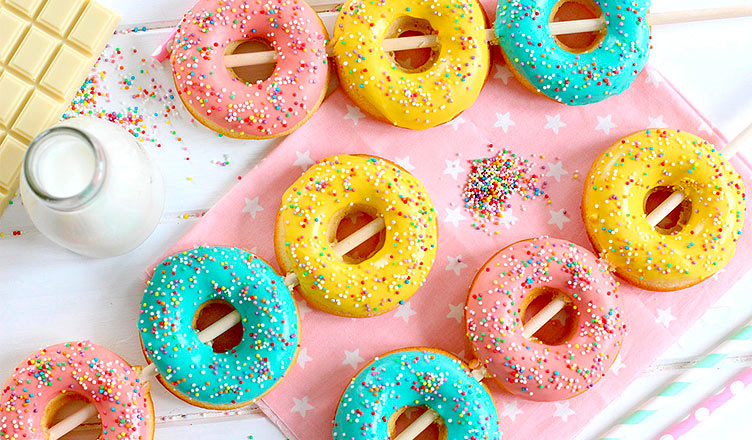 Donuts al horno: comiendo sano y sin sacrificios