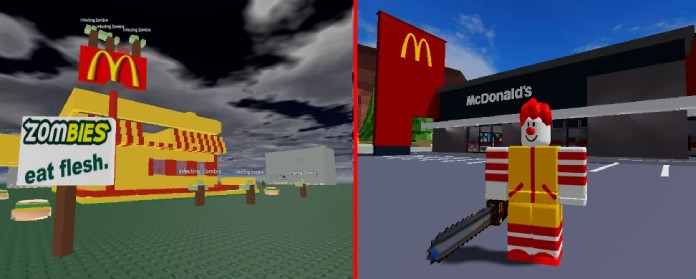 Zombies are Attacking McDonalds.