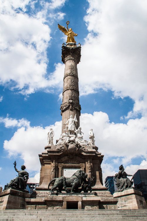 El Ángel de la Independencia.