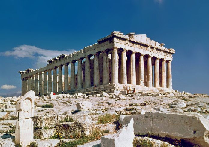 El Partenón de Atenas.
