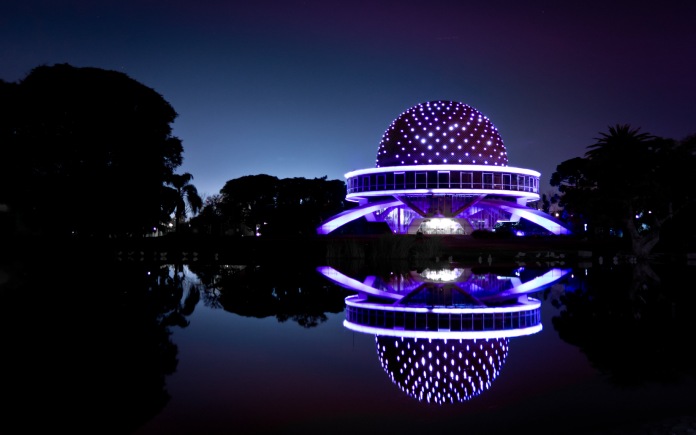 El planetario Galileo Galilei de Buenos Aires.