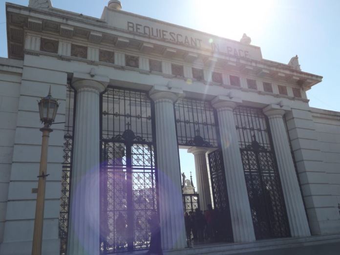 Patrimonio arquitectónico argentino: el cementerio de la Recoleta.