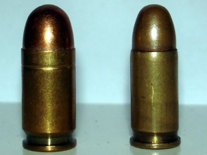 Tipos de calibre 380.
