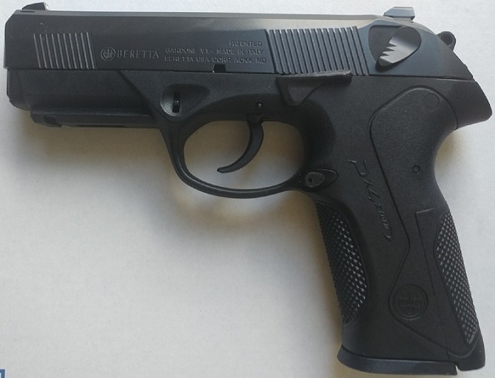 Beretta PX4 Storm, uno de los tipos de pistolas más famosos.